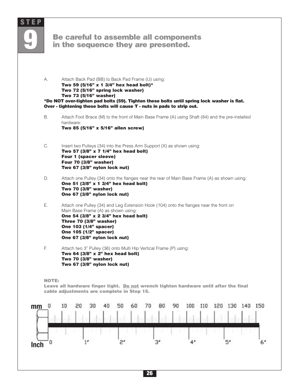Body Solid G2B User Manual | Page 26 / 86