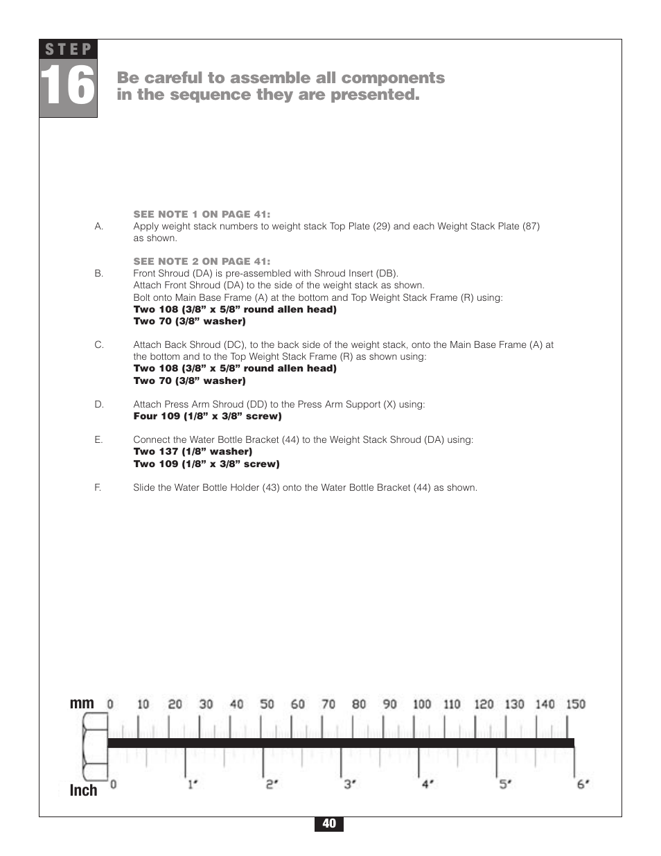 Body Solid G2B User Manual | Page 40 / 86
