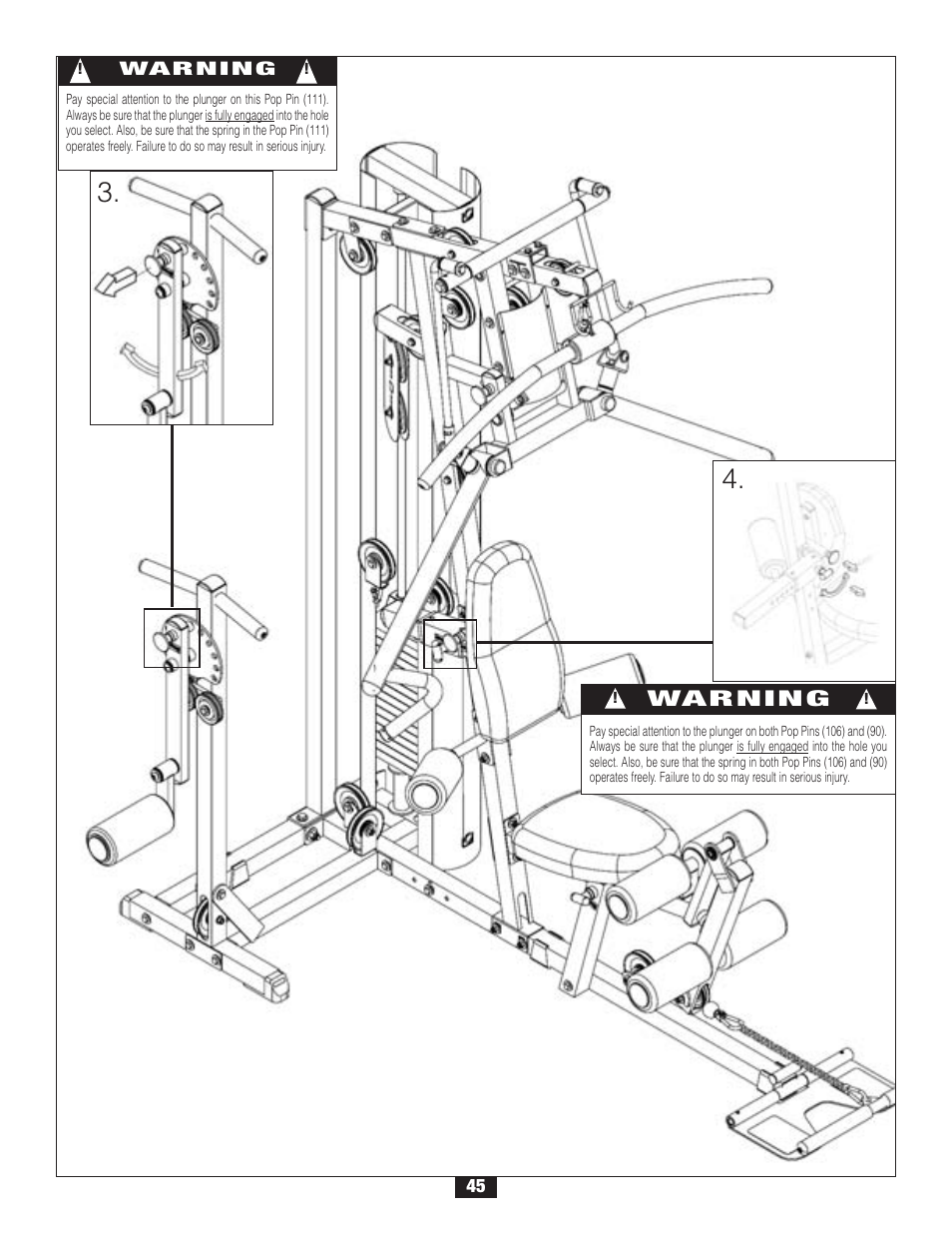 Body Solid G2B User Manual | Page 45 / 86