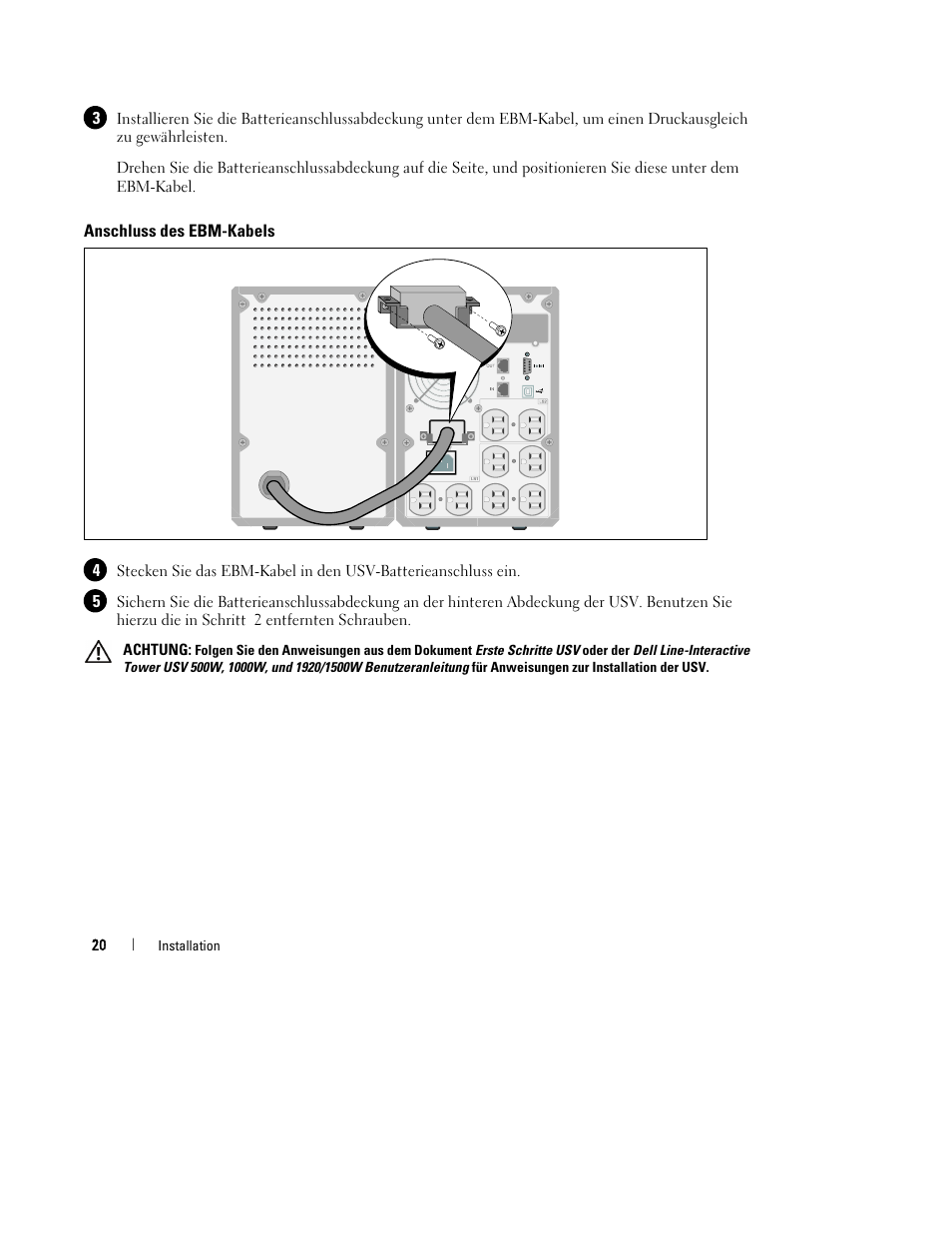 Dell UPS 1920T User Manual | Page 22 / 60