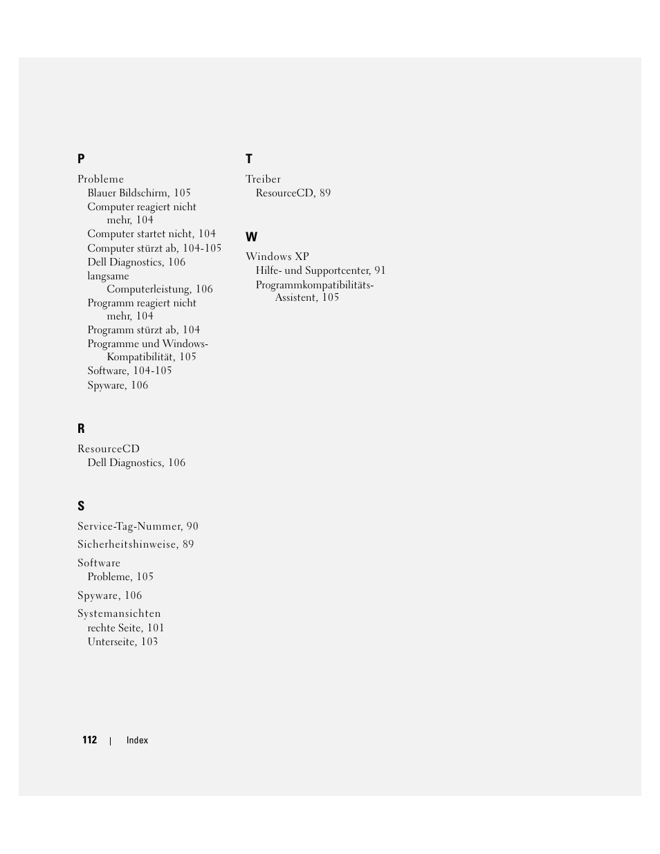 Dell Precision M20 User Manual | Page 112 / 168