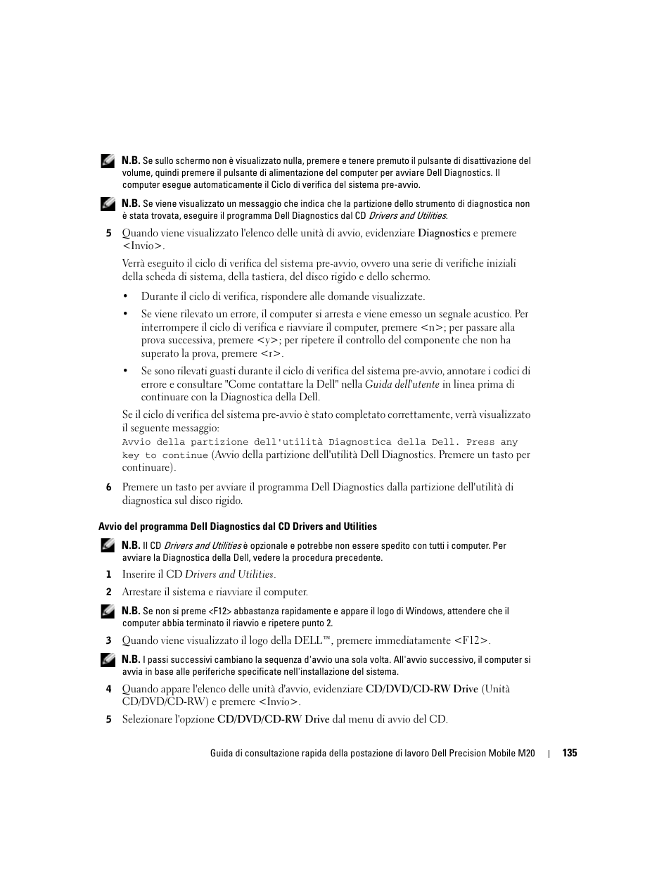 Dell Precision M20 User Manual | Page 135 / 168