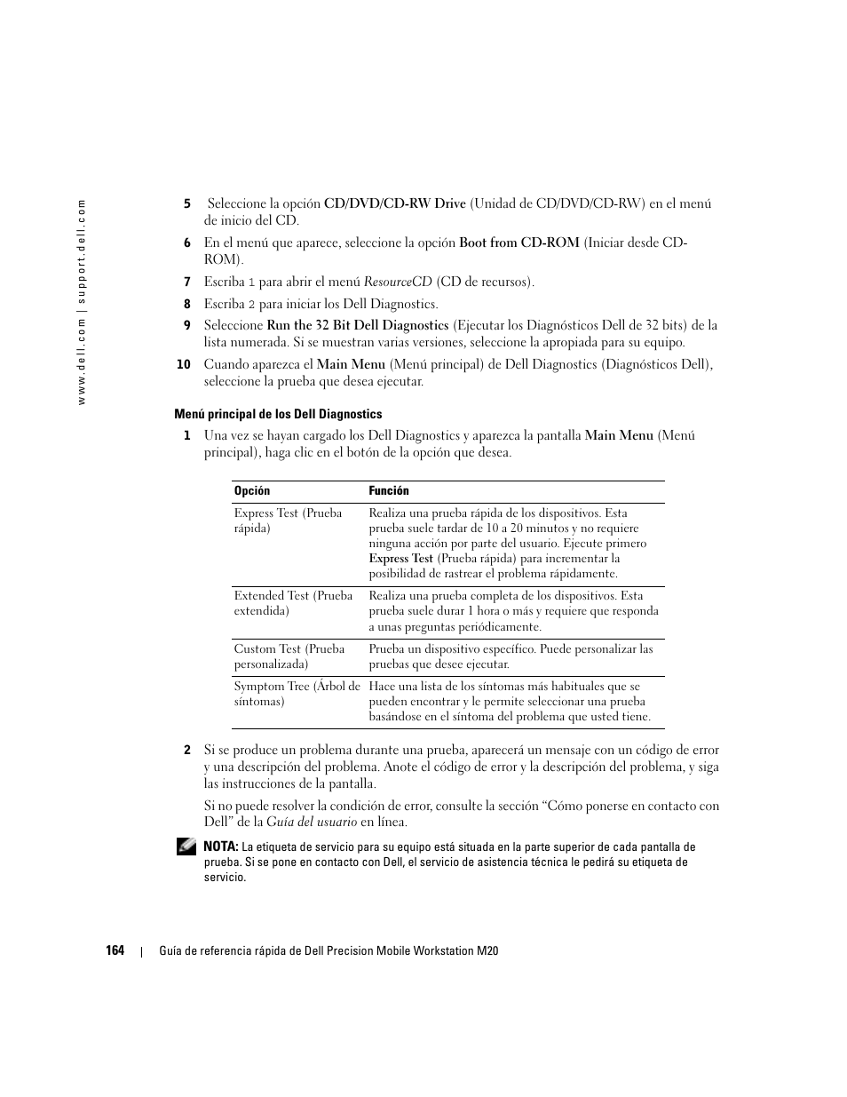 Dell Precision M20 User Manual | Page 164 / 168