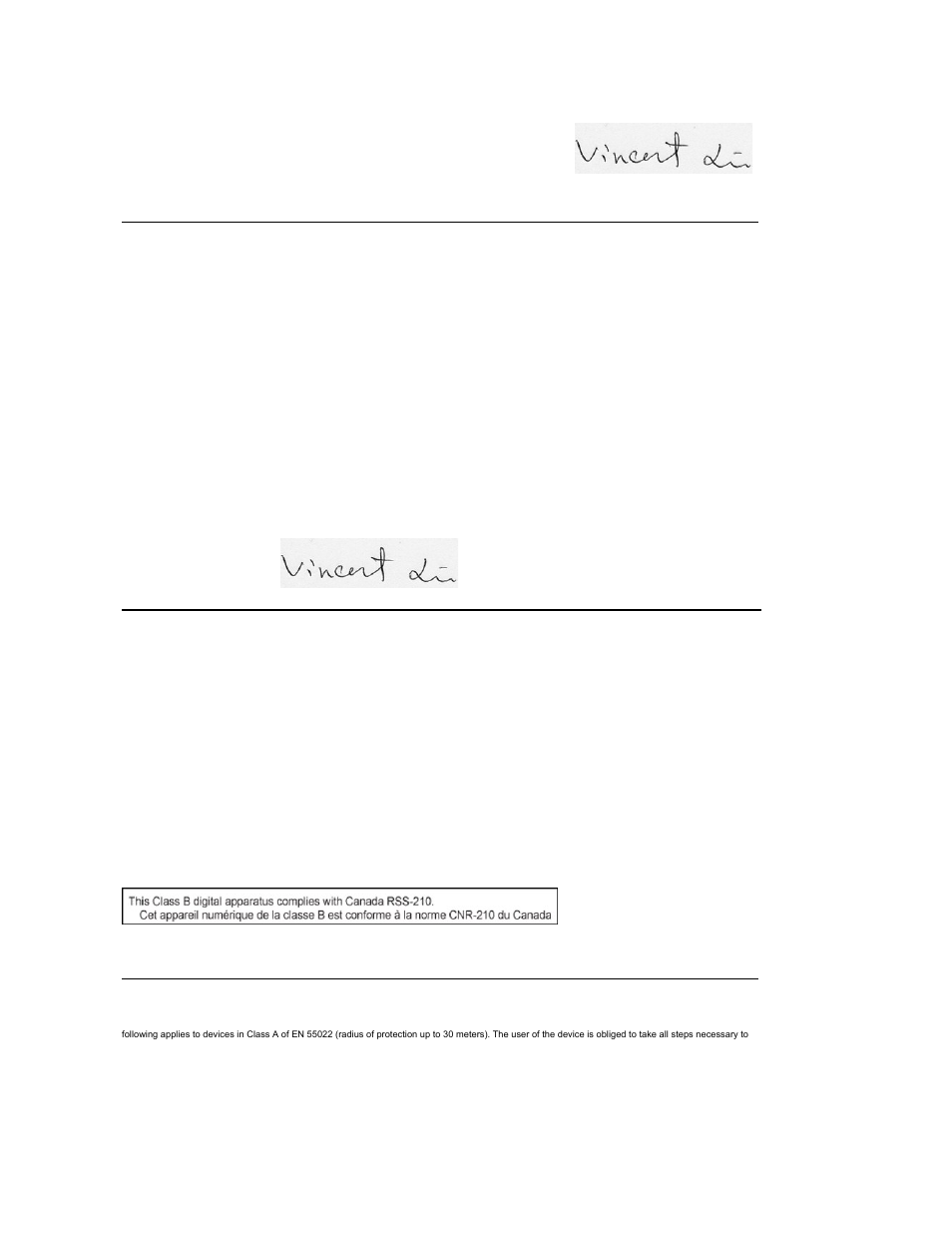 Canadian regulatory information (canada only), En 55022 compliance (czech republic only) | Dell Projector 4100MP User Manual | Page 21 / 47