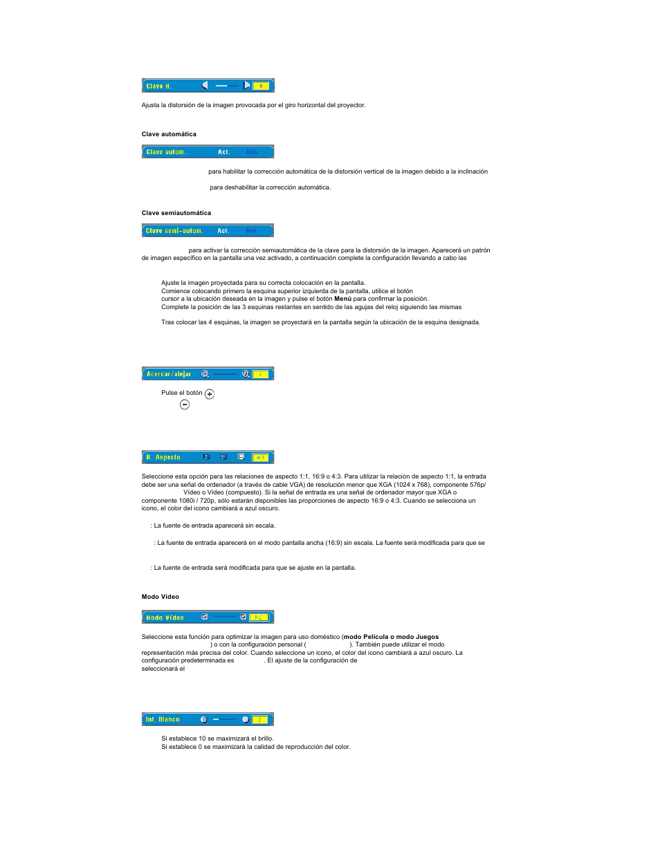 Dell Projector 4100MP User Manual | Page 36 / 47