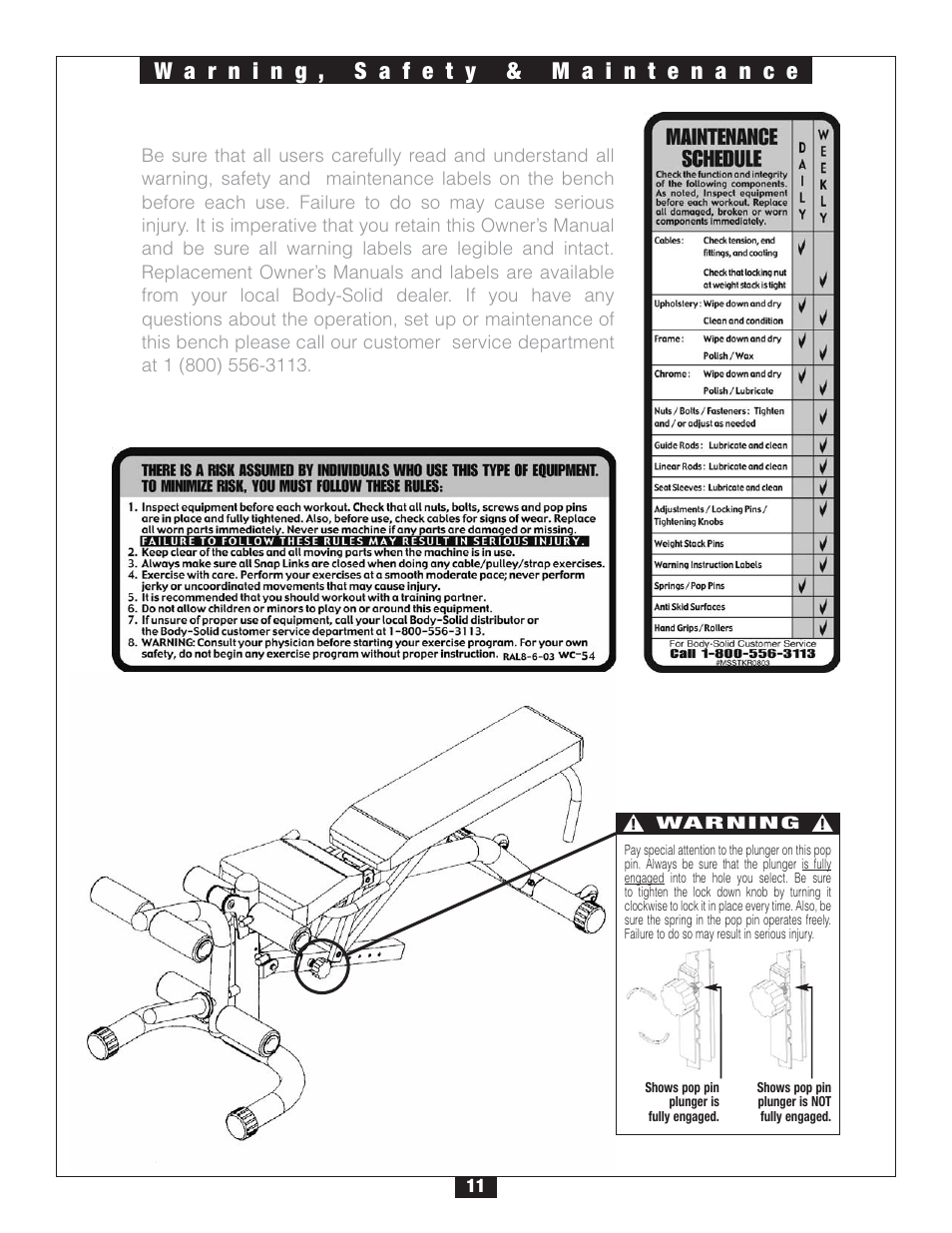 Body Solid FID 46 User Manual | Page 12 / 46