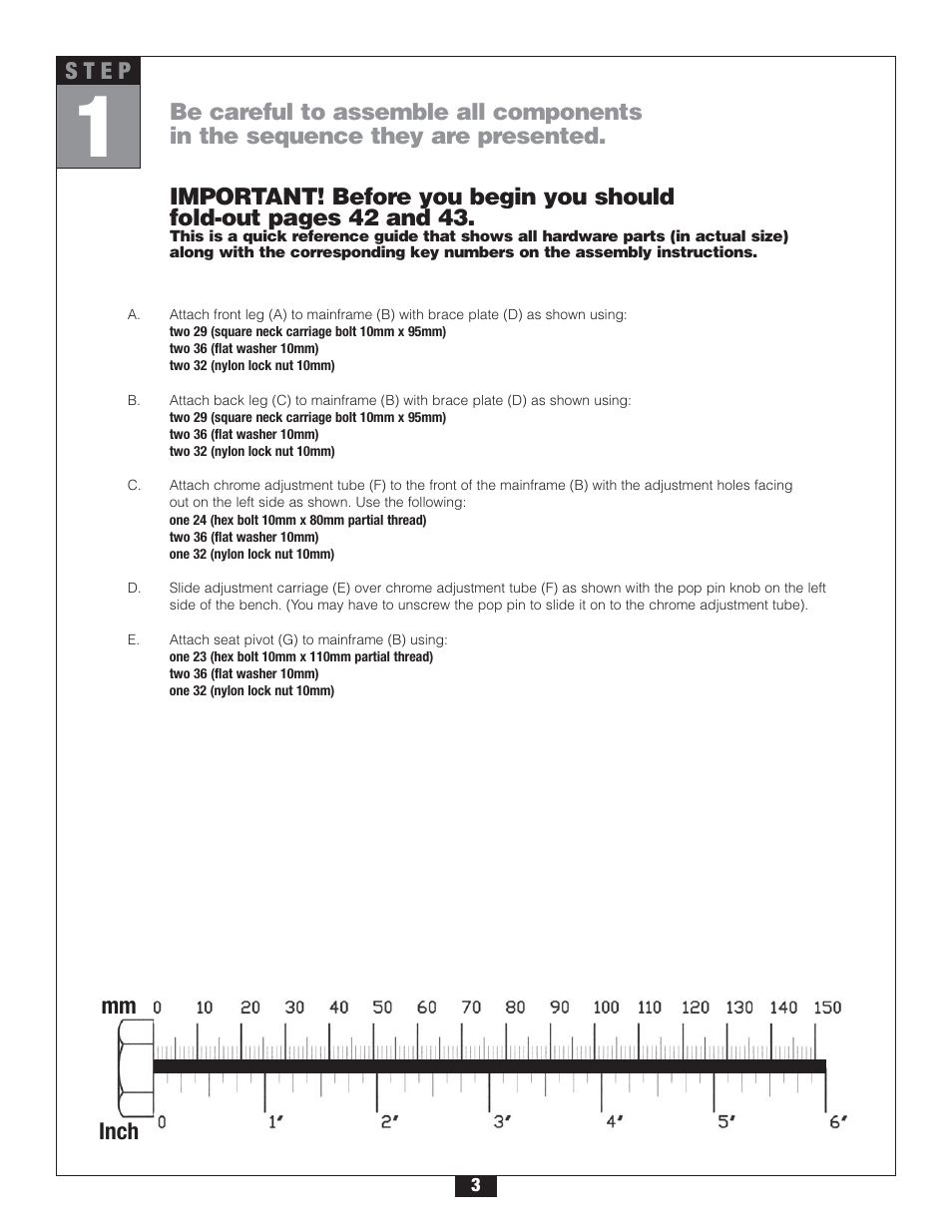Body Solid FID 46 User Manual | Page 4 / 46
