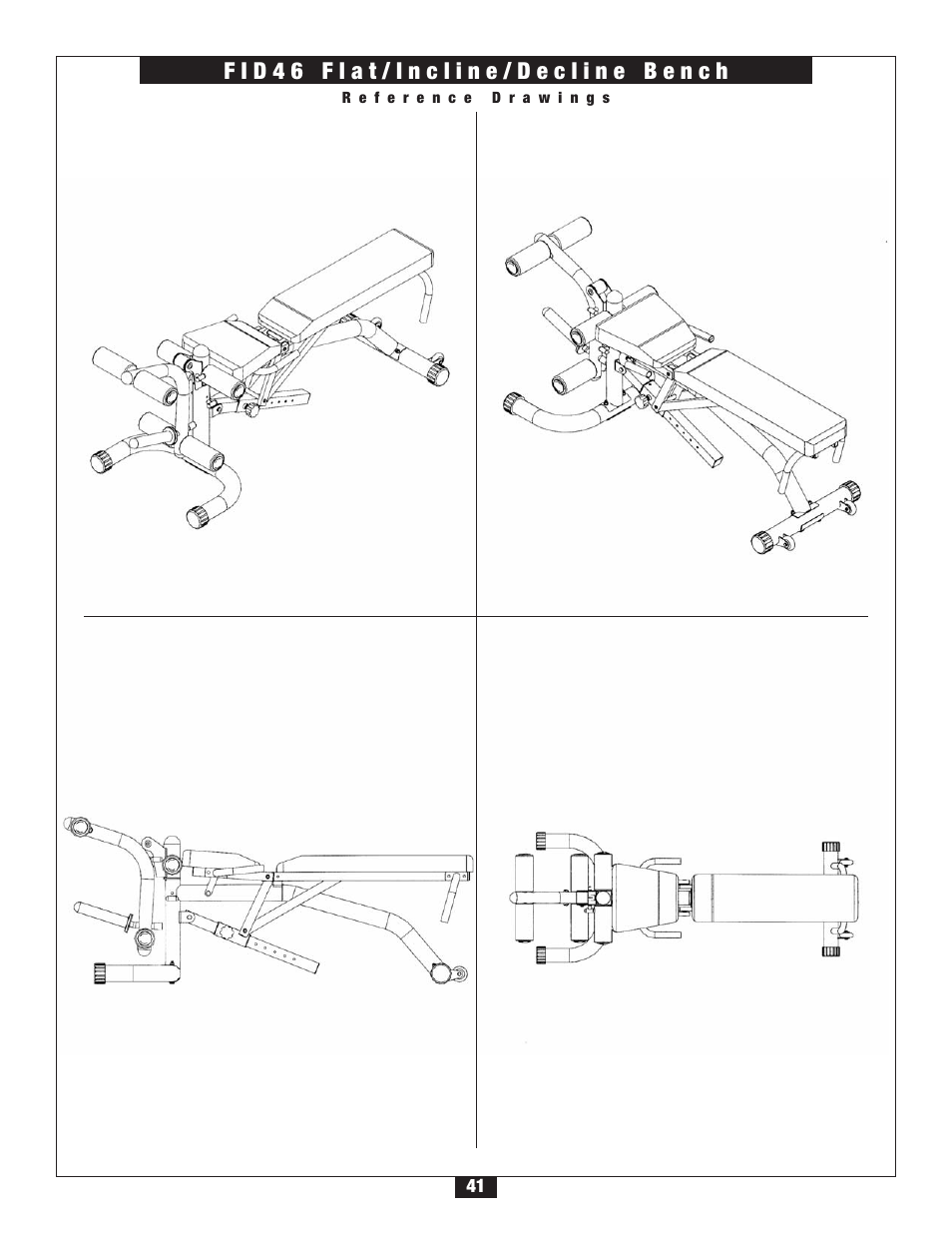 Body Solid FID 46 User Manual | Page 42 / 46
