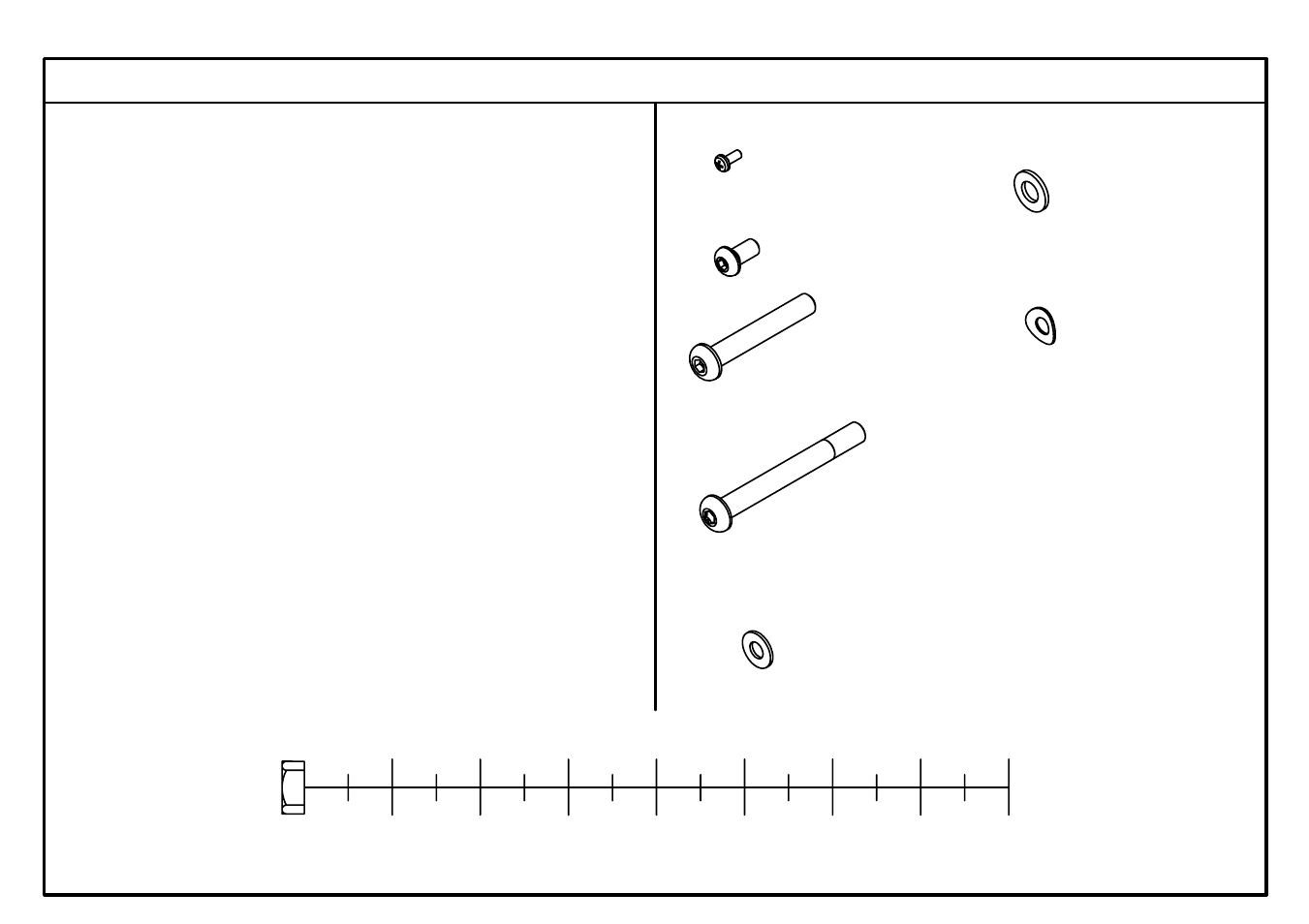Hardware illustration sheet, Endurance t3 | Body Solid ENDURANCE T3 410 User Manual | Page 2 / 6