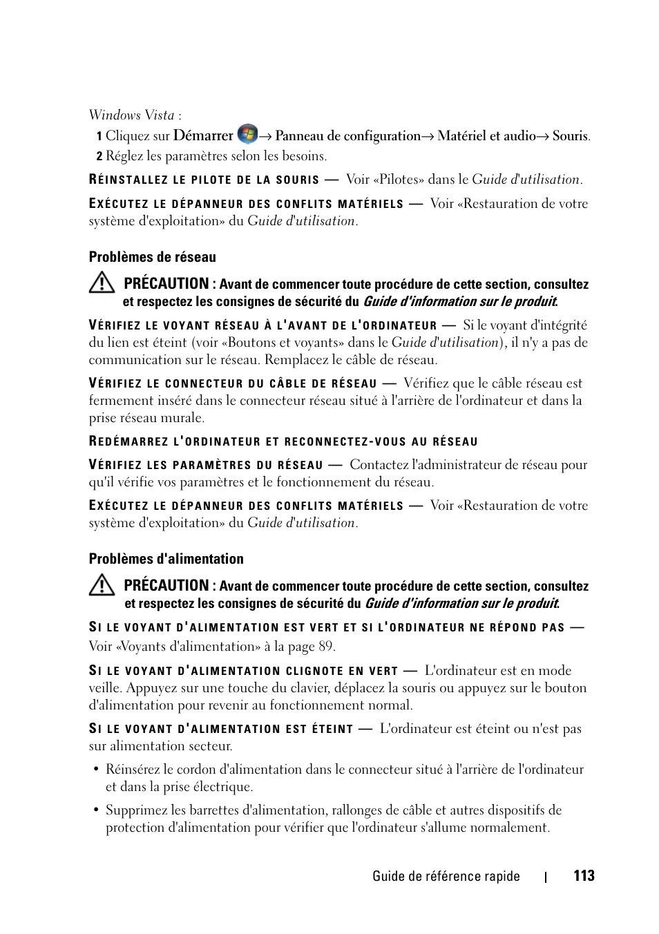 Dell Precision T5400 (Late 2007) User Manual | Page 113 / 258
