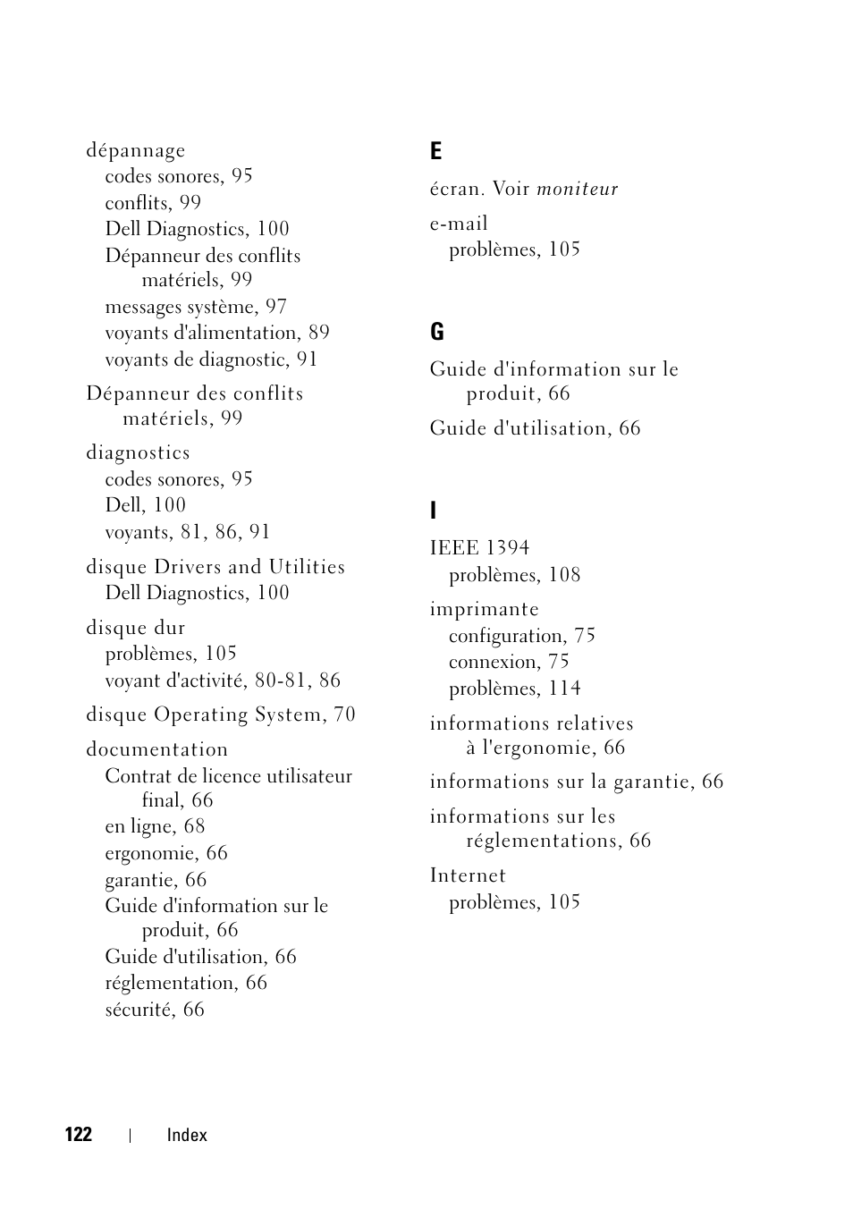 Dell Precision T5400 (Late 2007) User Manual | Page 122 / 258