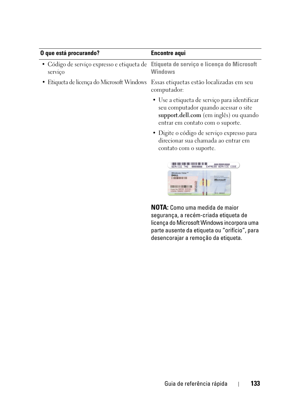 Dell Precision T5400 (Late 2007) User Manual | Page 133 / 258