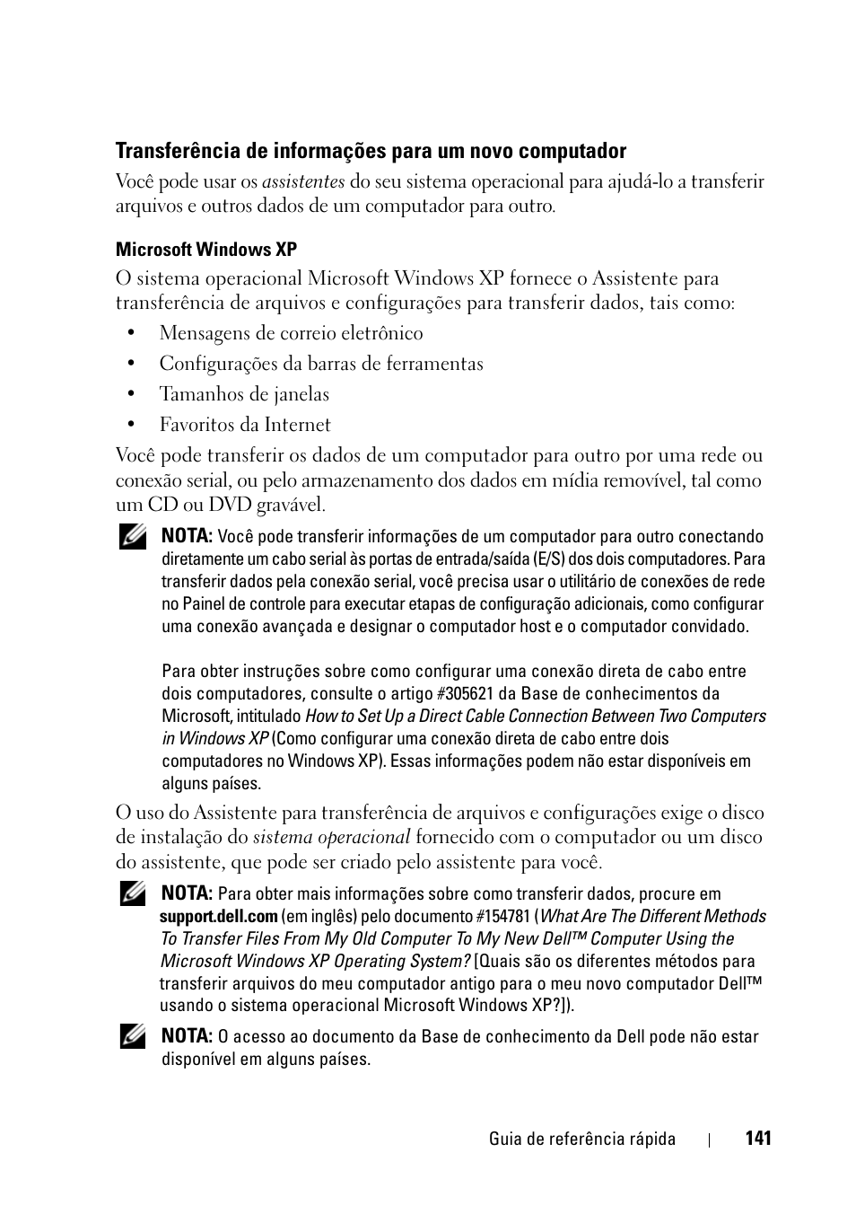 Dell Precision T5400 (Late 2007) User Manual | Page 141 / 258