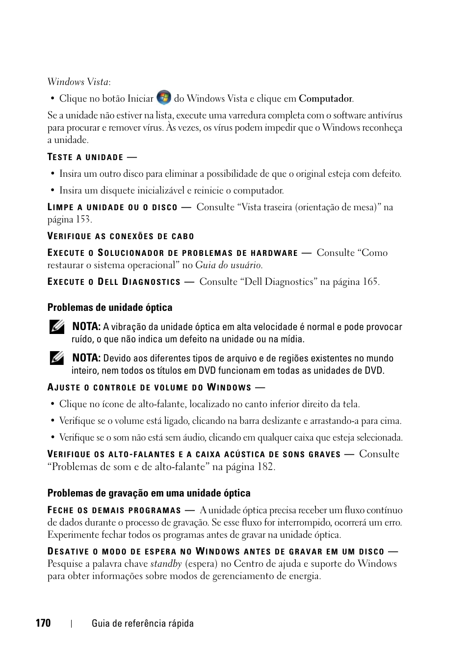 Dell Precision T5400 (Late 2007) User Manual | Page 170 / 258