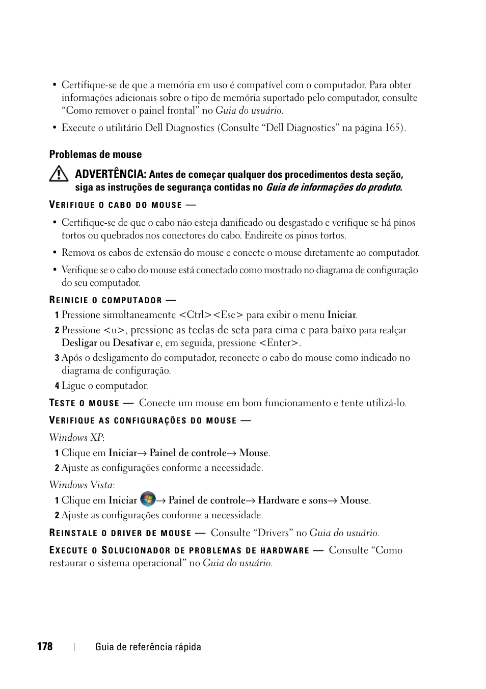 Dell Precision T5400 (Late 2007) User Manual | Page 178 / 258