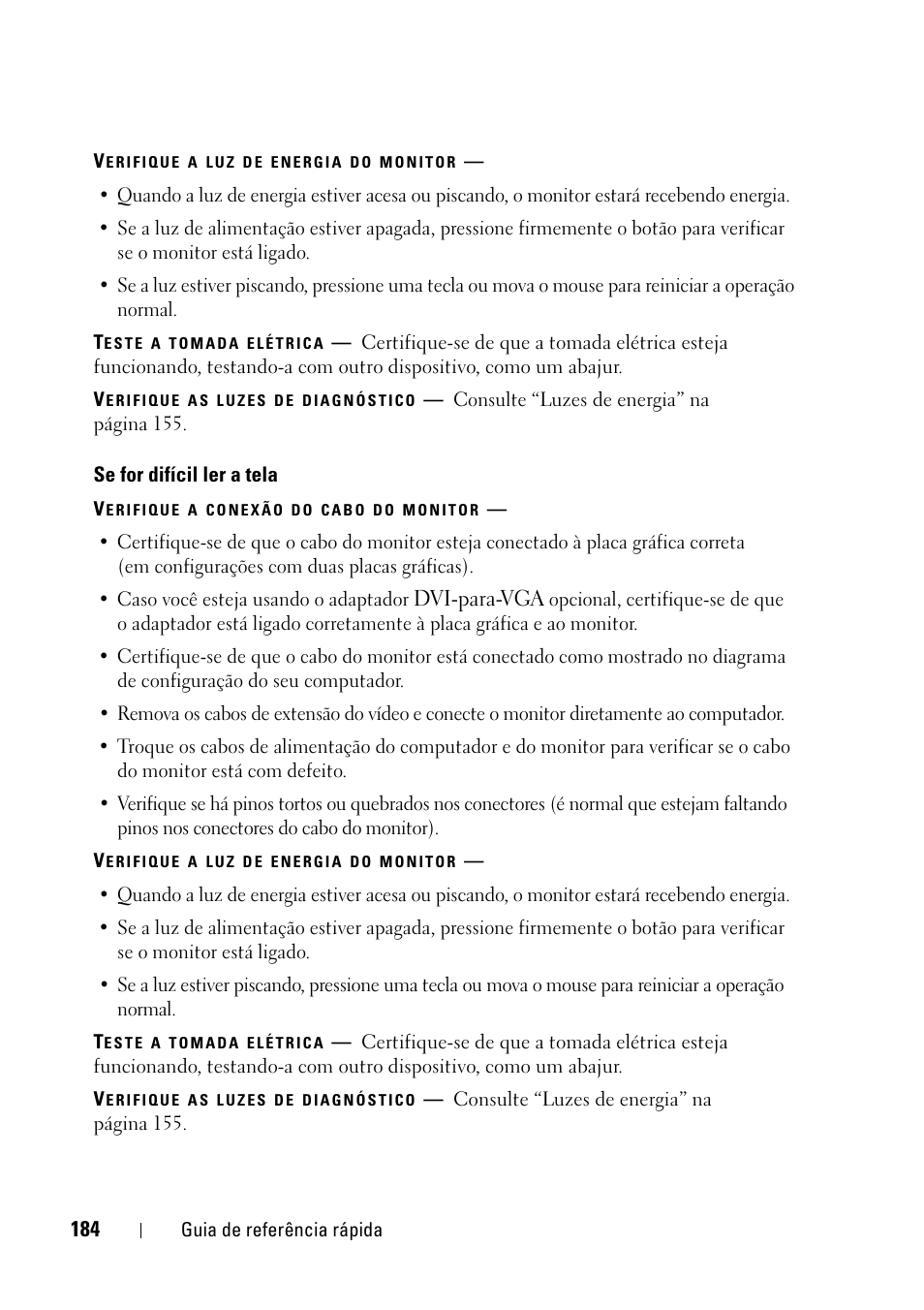 Dell Precision T5400 (Late 2007) User Manual | Page 184 / 258