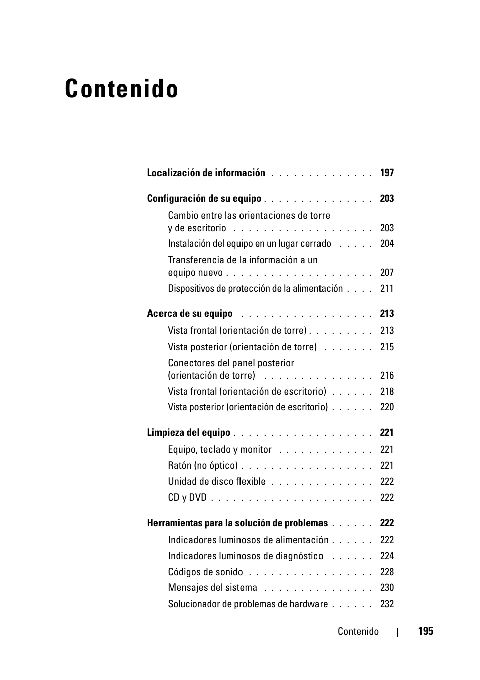 Dell Precision T5400 (Late 2007) User Manual | Page 195 / 258