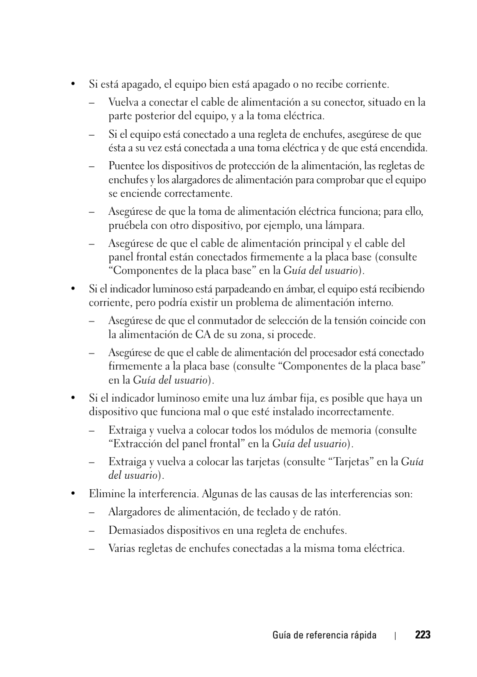 Dell Precision T5400 (Late 2007) User Manual | Page 223 / 258