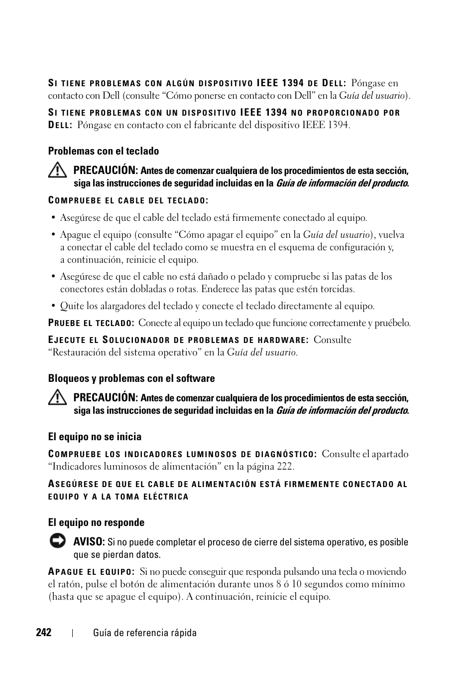 Dell Precision T5400 (Late 2007) User Manual | Page 242 / 258