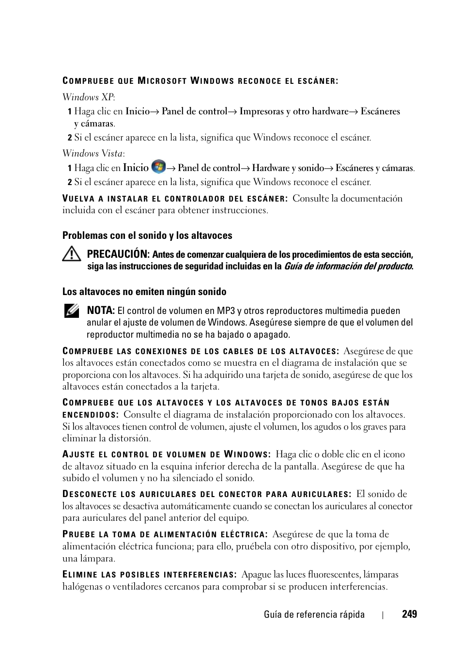 Dell Precision T5400 (Late 2007) User Manual | Page 249 / 258