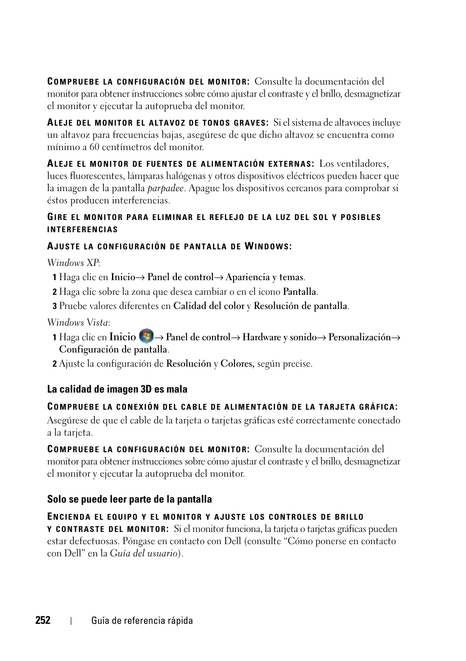 Inicio | Dell Precision T5400 (Late 2007) User Manual | Page 252 / 258