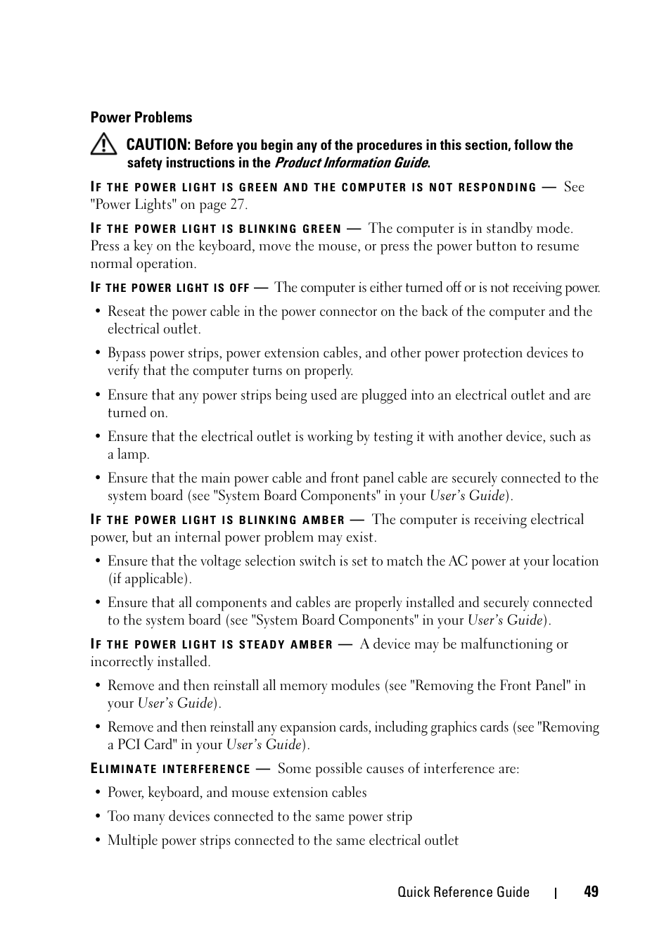 Dell Precision T5400 (Late 2007) User Manual | Page 49 / 258