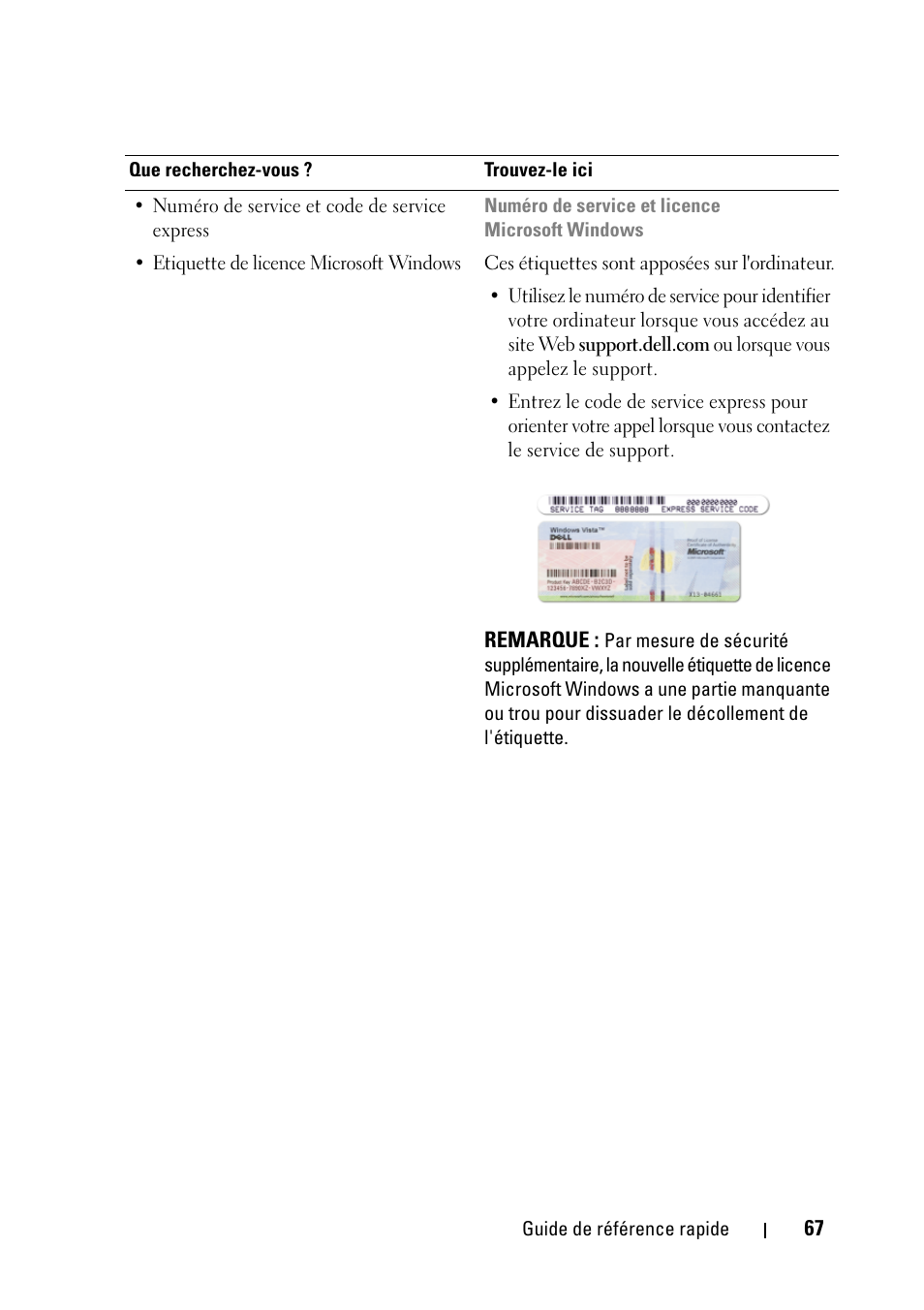 Dell Precision T5400 (Late 2007) User Manual | Page 67 / 258