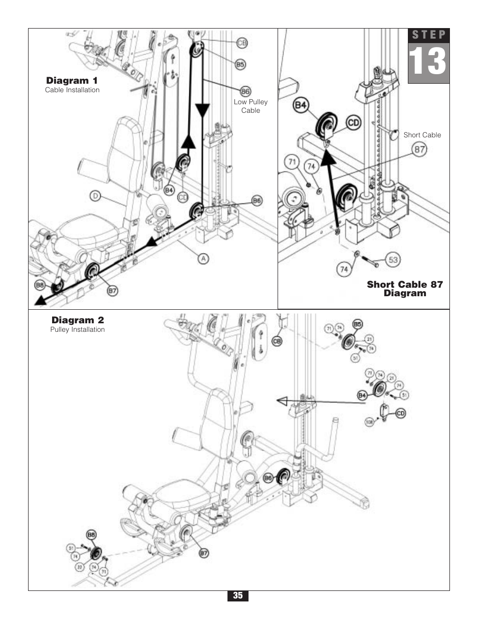 Body Solid G6B User Manual | Page 35 / 90