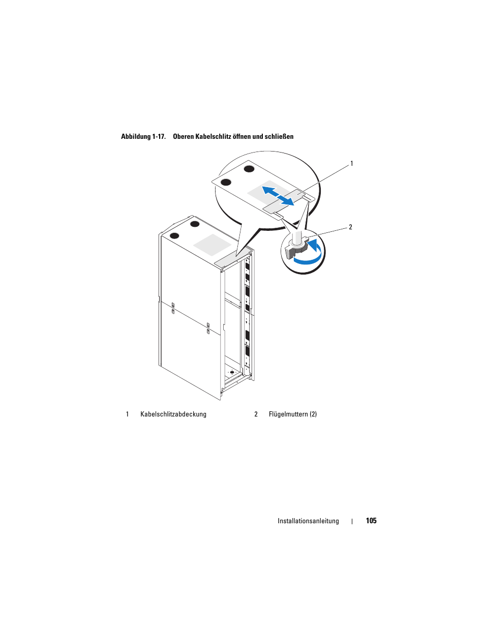 Dell PowerEdge Rack Enclosure 4220 User Manual | Page 107 / 186