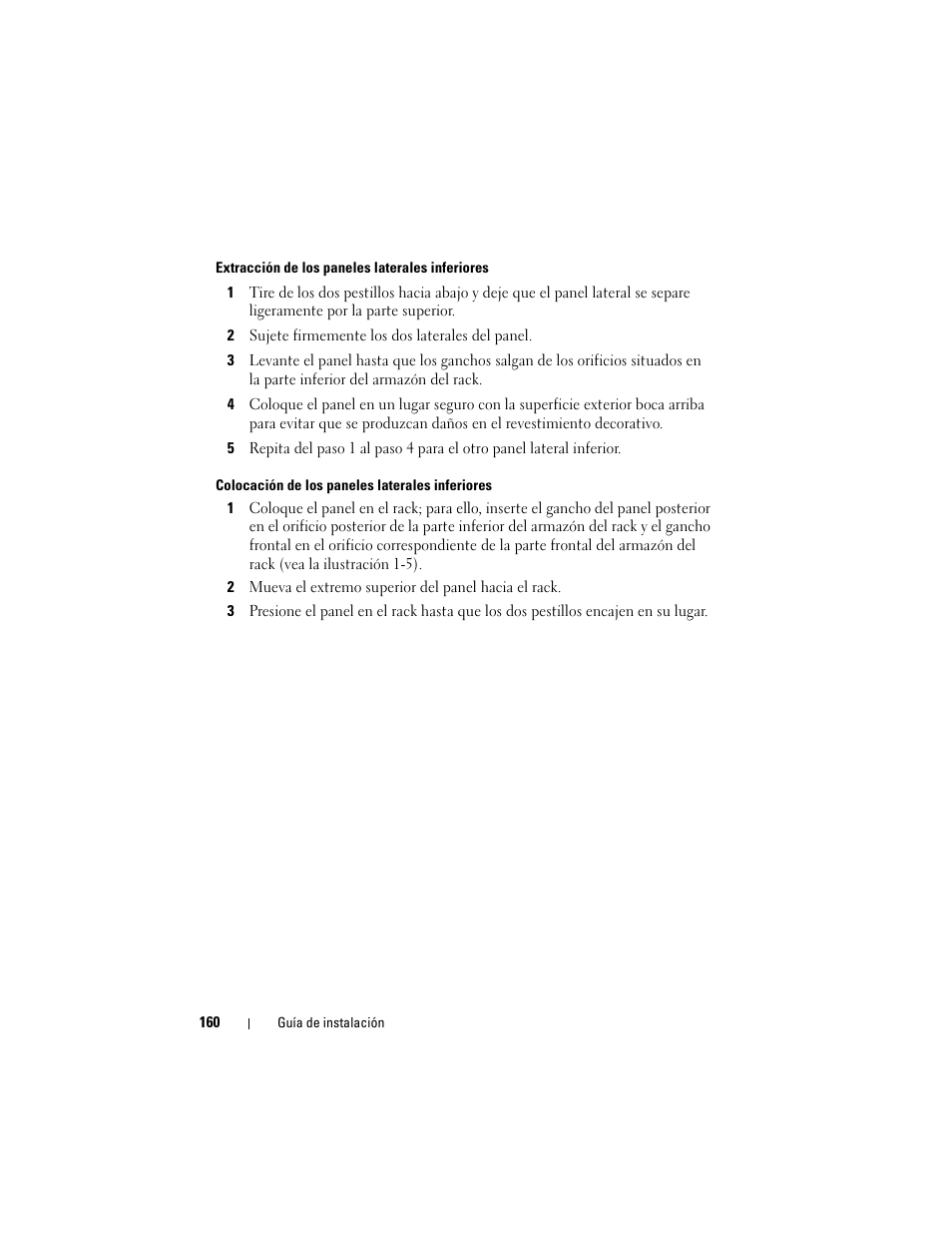 Dell PowerEdge Rack Enclosure 4220 User Manual | Page 162 / 186