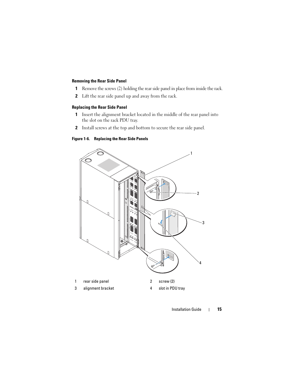 Dell PowerEdge Rack Enclosure 4220 User Manual | Page 17 / 186