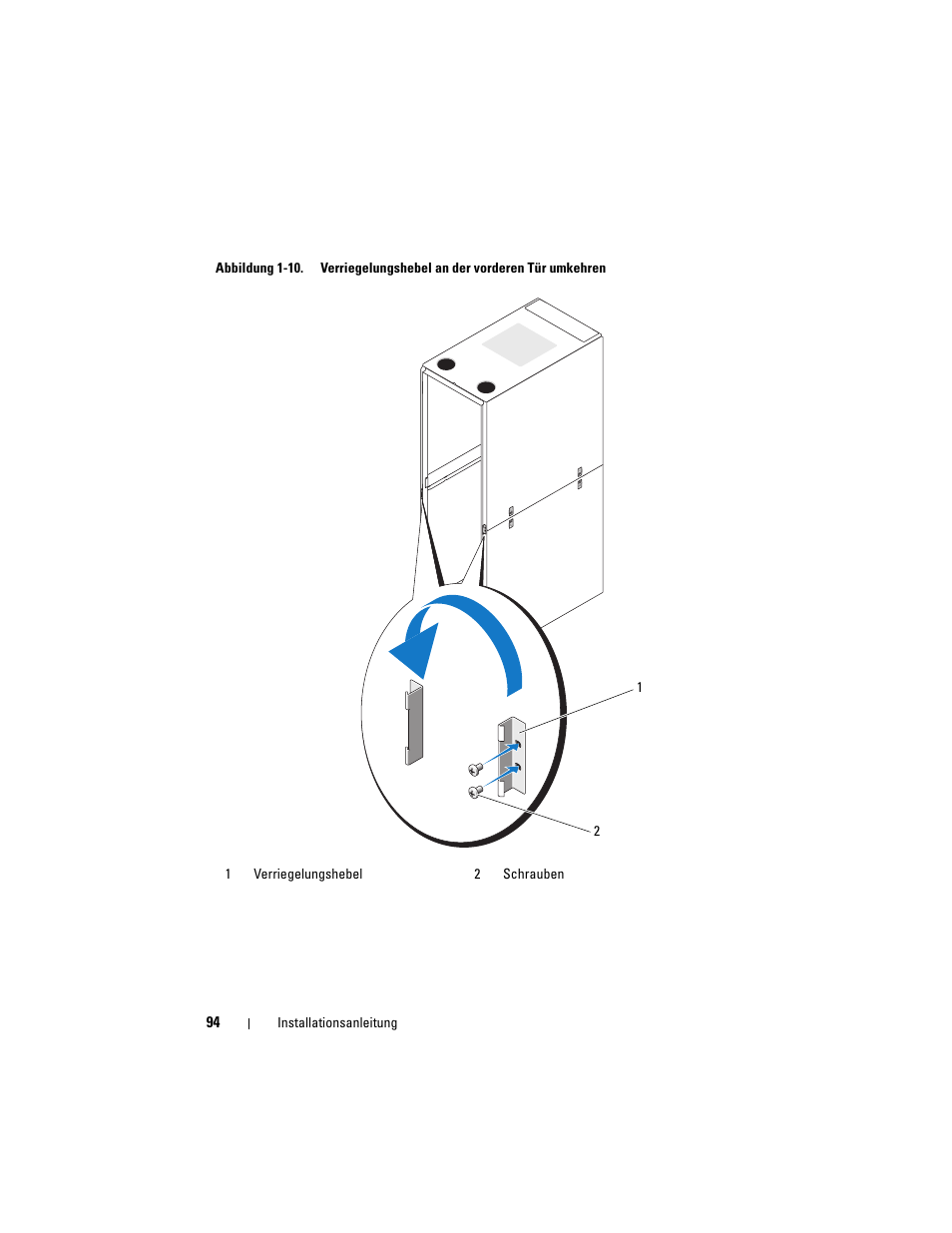 Dell PowerEdge Rack Enclosure 4220 User Manual | Page 96 / 186