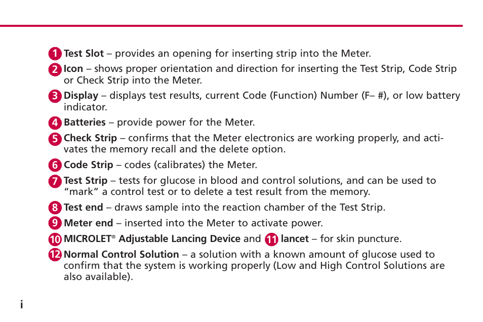 Bayer HealthCare Blood Glucose Meter MODEL Ascensia Elite User Manual | Page 4 / 51