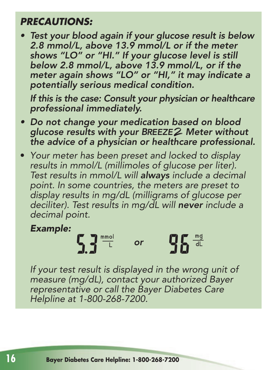 Bayer HealthCare 2 User Manual | Page 20 / 53