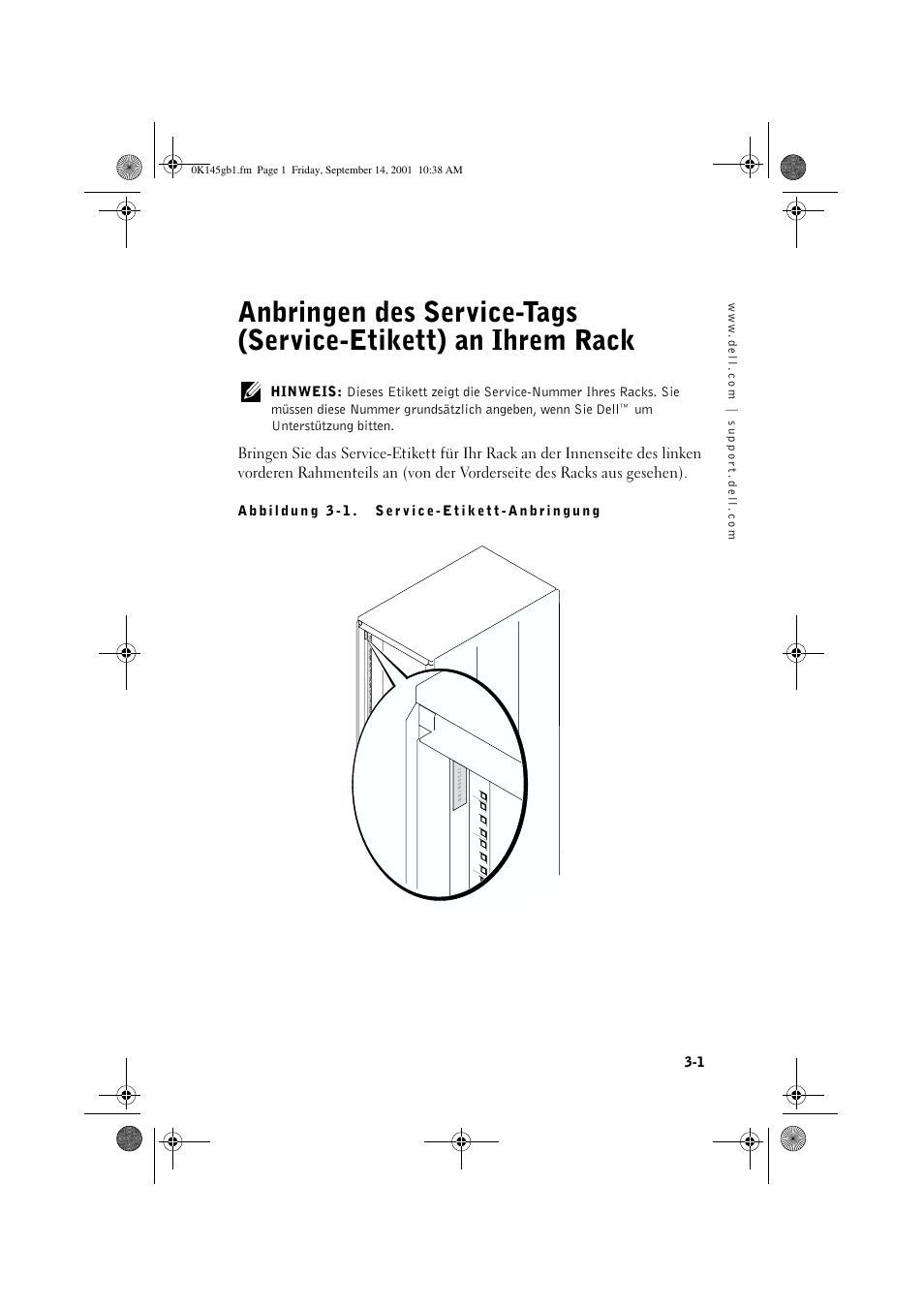 Dell PowerEdge Rack Enclosure 4220 User Manual | Page 7 / 12