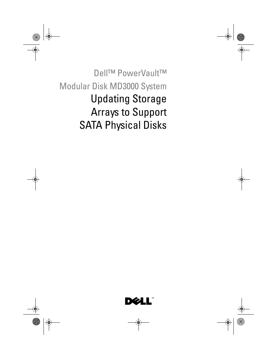 Dell PowerVault MD3000 User Manual | 92 pages