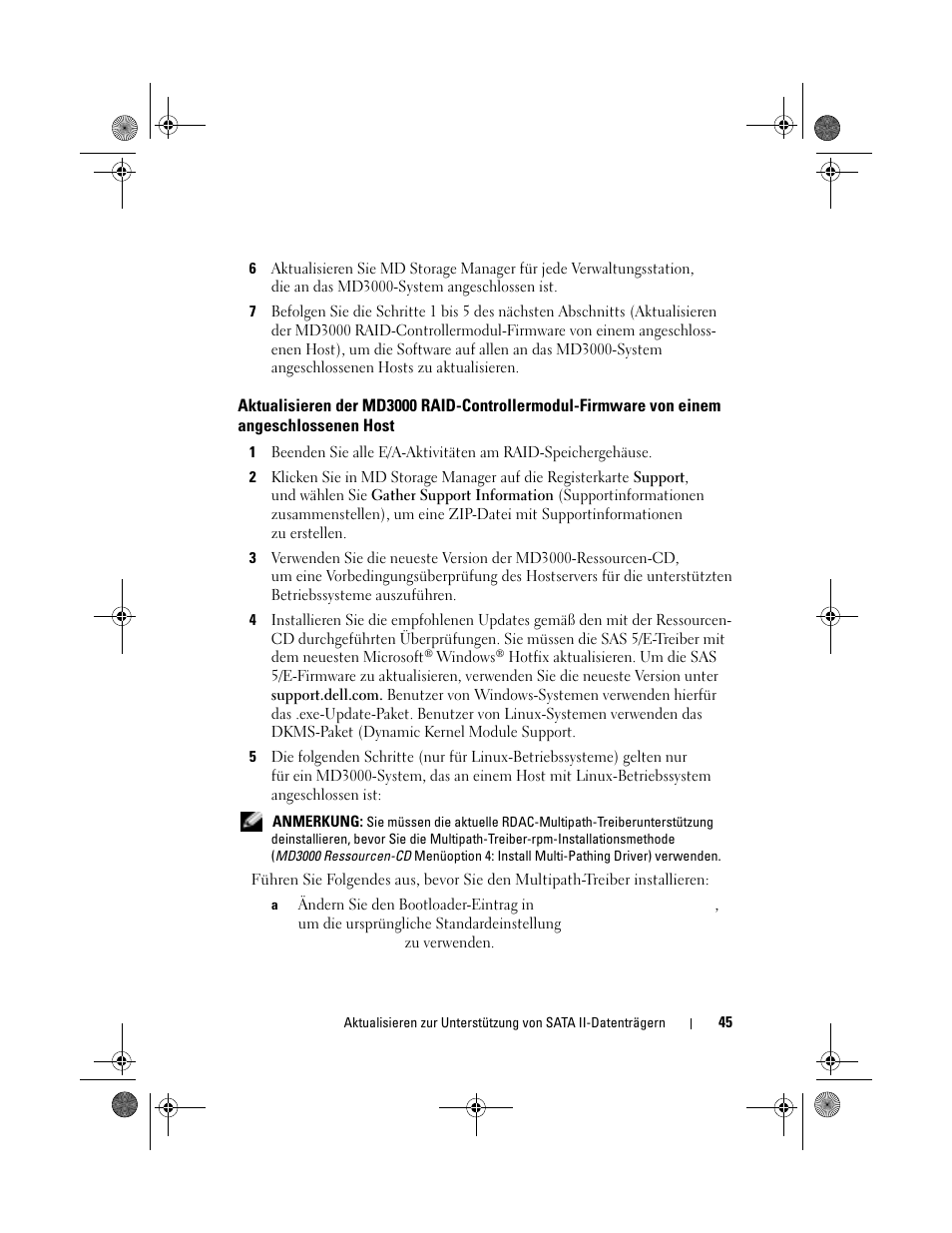 Dell PowerVault MD3000 User Manual | Page 45 / 92