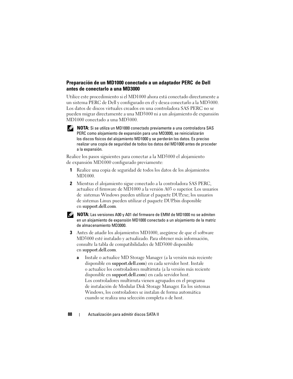 Dell PowerVault MD3000 User Manual | Page 88 / 92