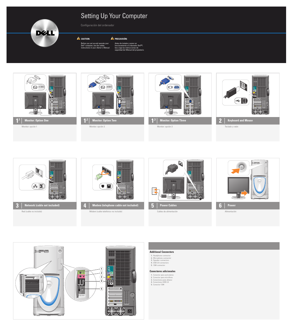 Dell XPS 600 User Manual | 2 pages