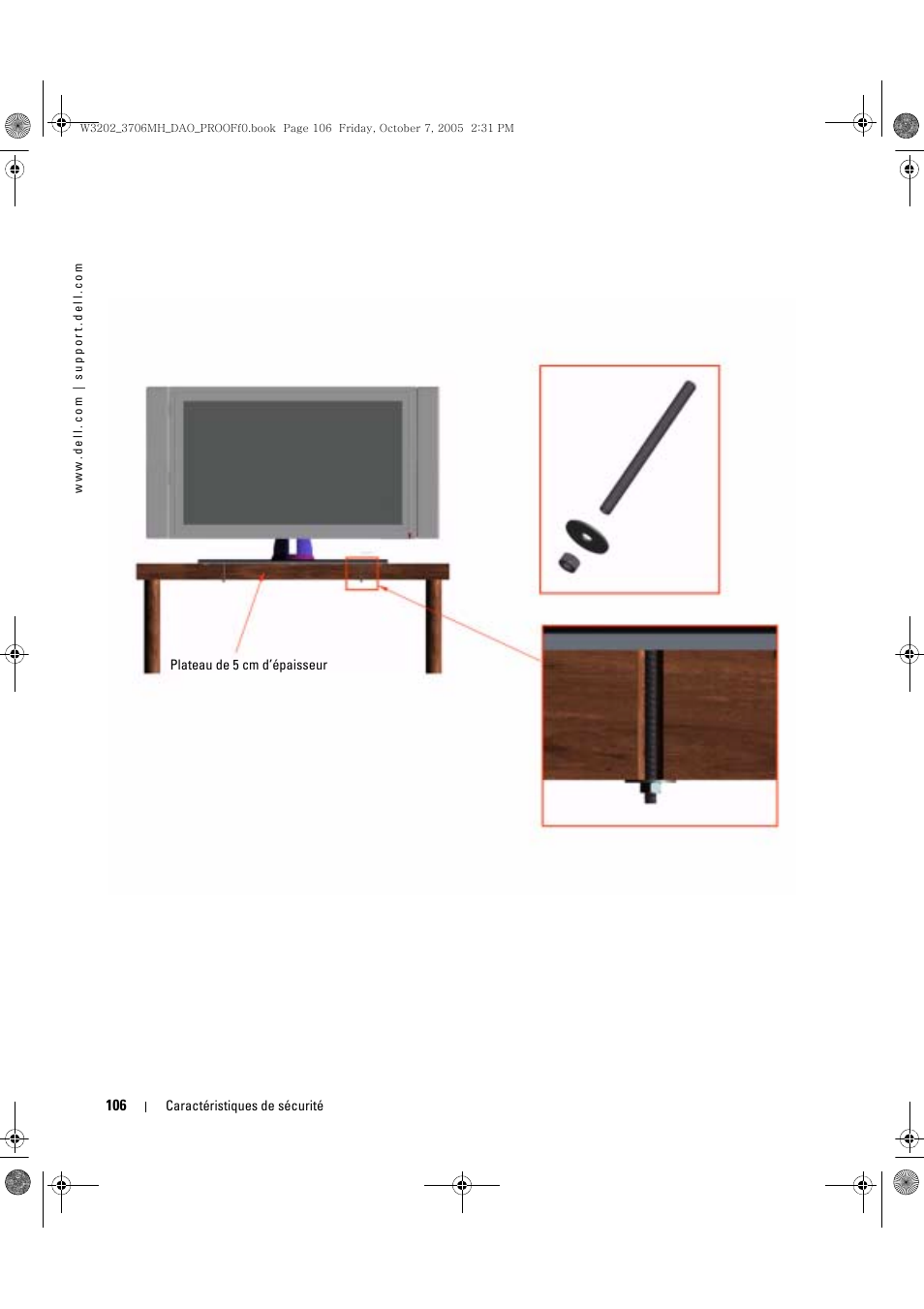 Dell LCD TV W3706MH User Manual | Page 106 / 204