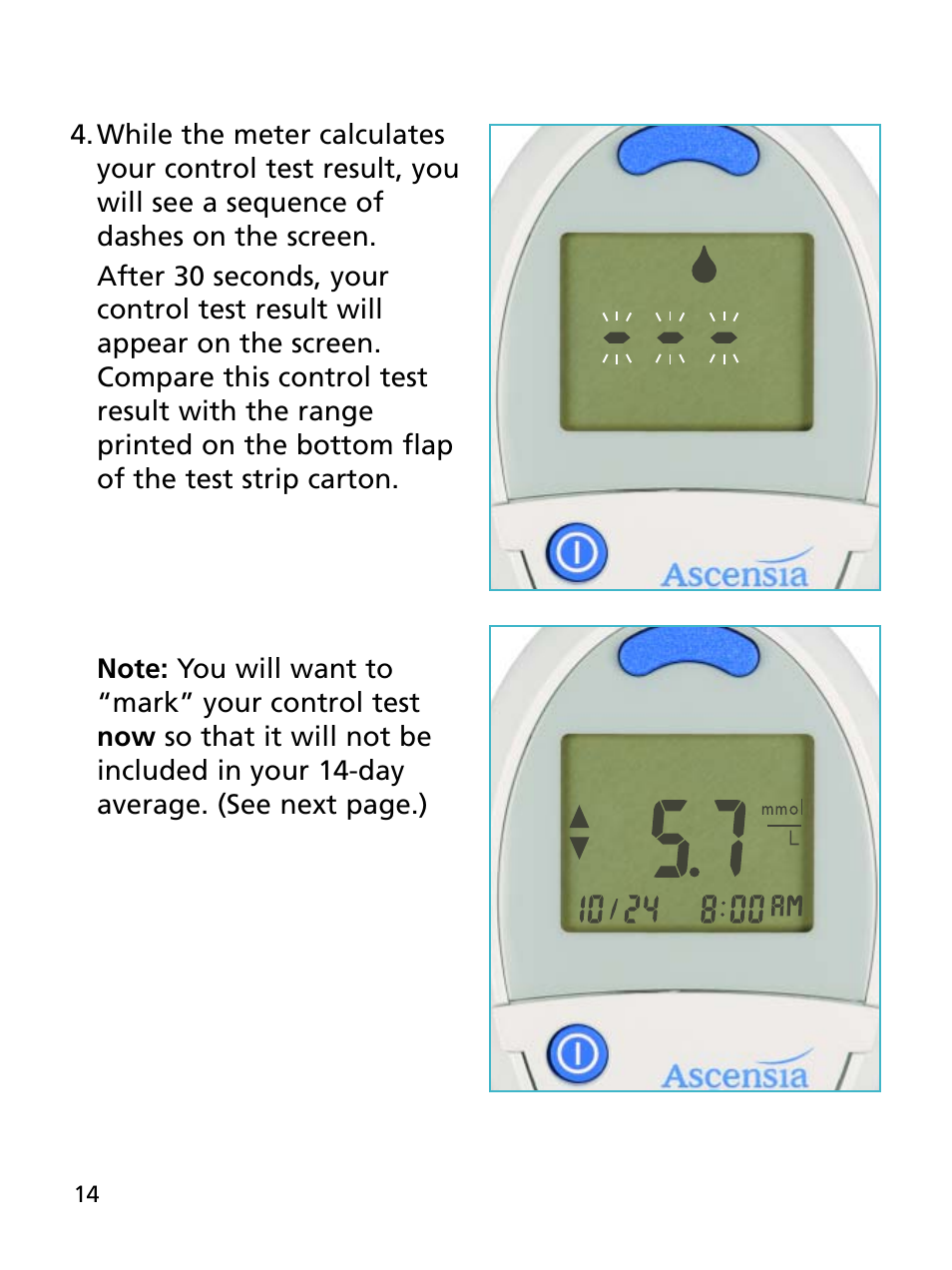 Bayer HealthCare Ascensia BREEZE and Ascensia AUTODISCTM Unique 10-Test Disc User Manual | Page 20 / 55