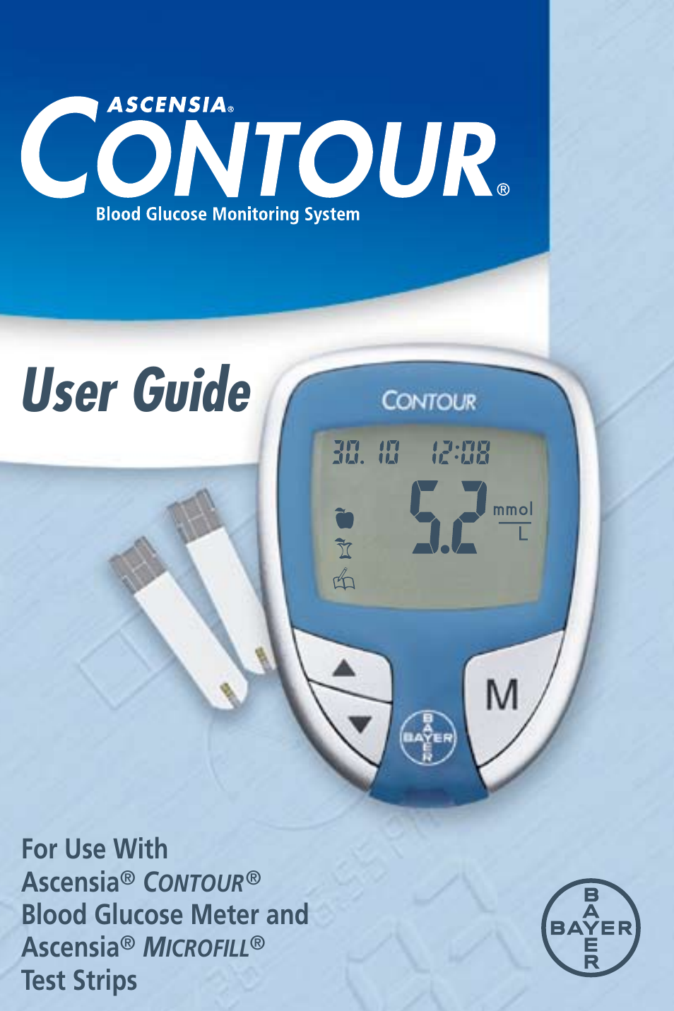 Bayer HealthCare Ascensia Contour Blood Glucose Meter User Manual | 44 pages