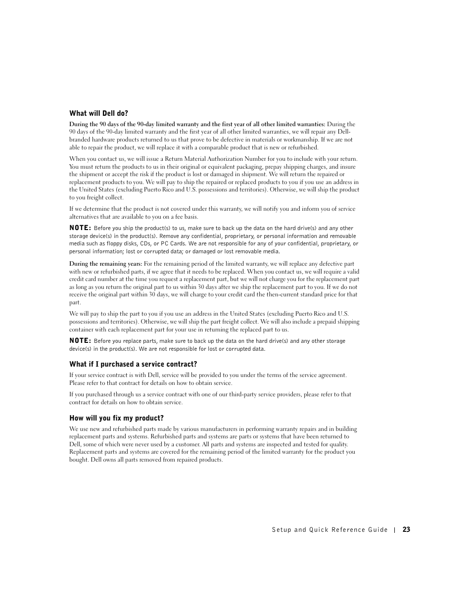 Dell OptiPlex GX270 User Manual | Page 25 / 94