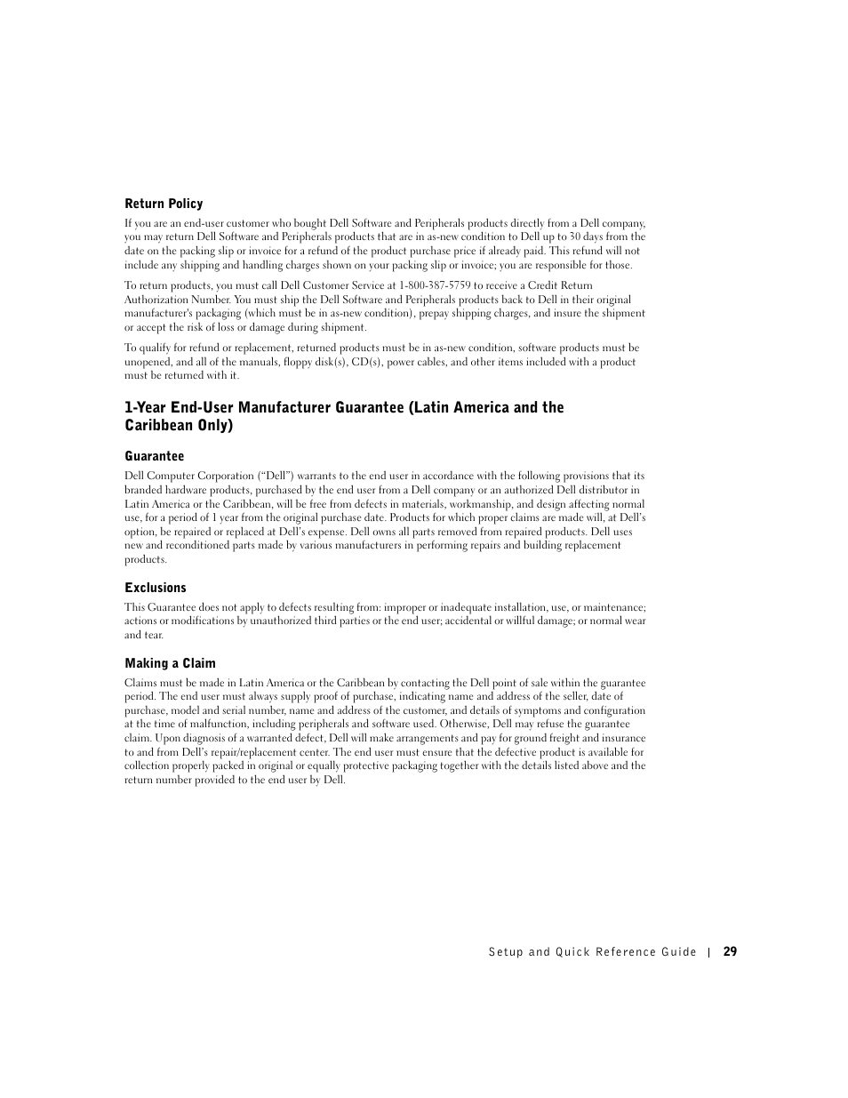 Dell OptiPlex GX270 User Manual | Page 31 / 94