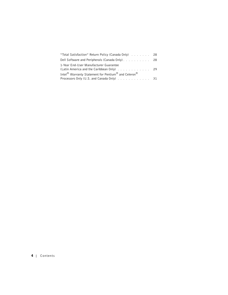 Dell OptiPlex GX270 User Manual | Page 6 / 94