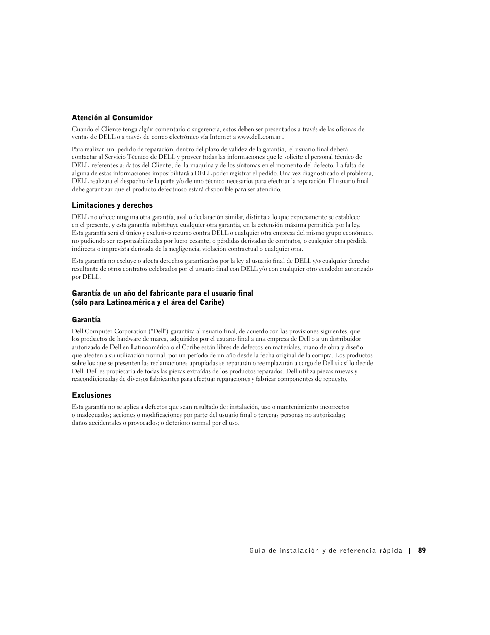 Dell OptiPlex GX270 User Manual | Page 91 / 94