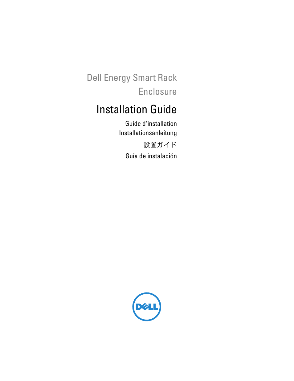 Dell PowerEdge Rack Enclosure 4020S User Manual | 228 pages