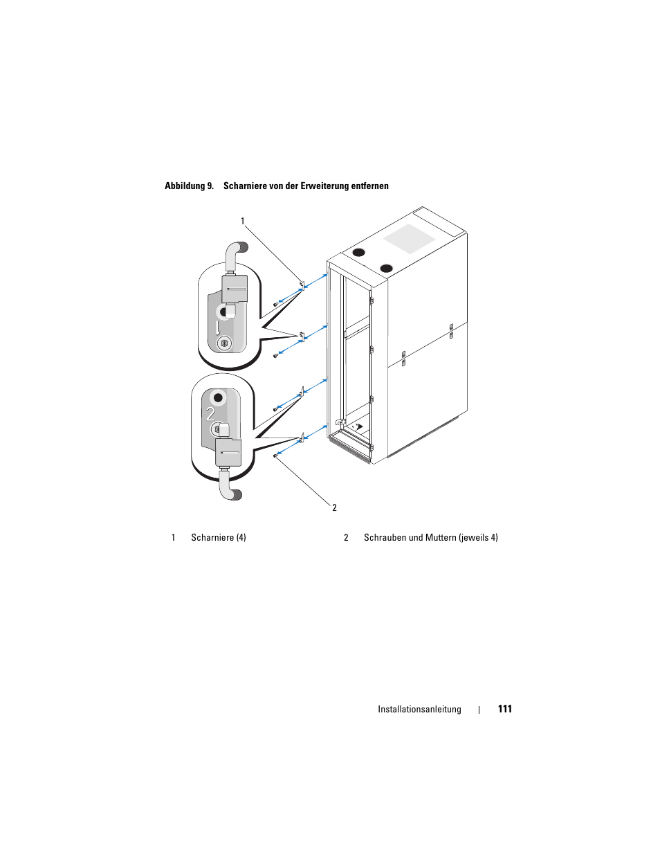 Dell PowerEdge Rack Enclosure 4020S User Manual | Page 113 / 228