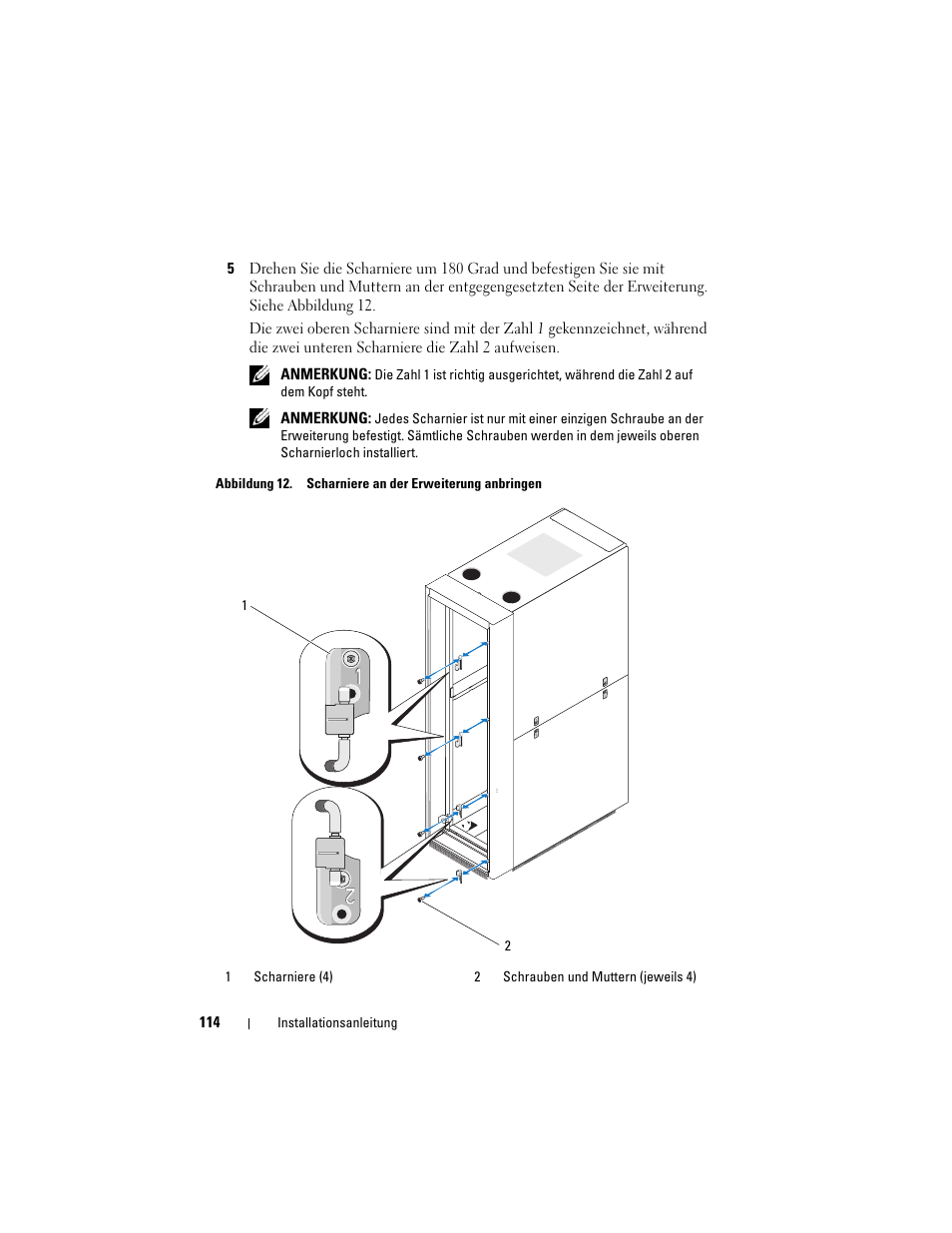 Dell PowerEdge Rack Enclosure 4020S User Manual | Page 116 / 228