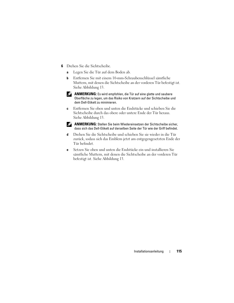 Dell PowerEdge Rack Enclosure 4020S User Manual | Page 117 / 228